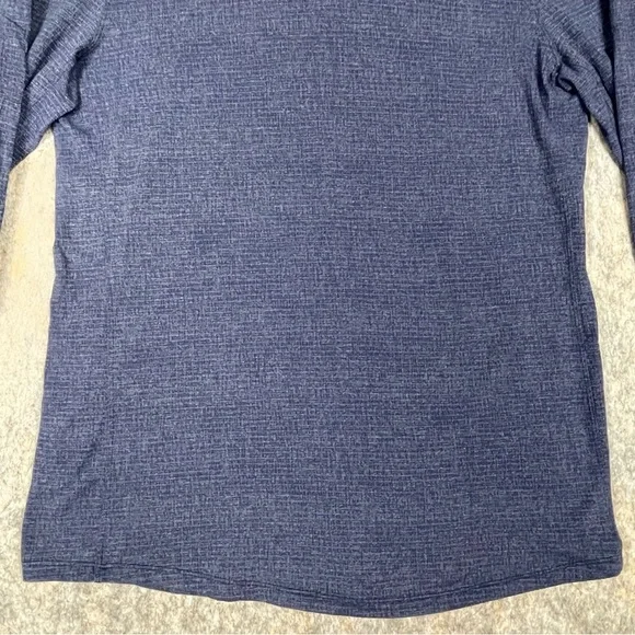 Lululemon Men’s Blue Pullover Lightweight Long Sleeve Hooded Top - Picture 7 of 14